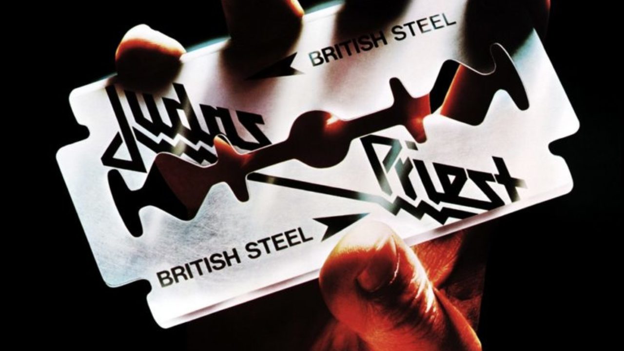 Toppa Standard Judas Priest British Steel, Ricamo In Cotone Per Giacca E Zaino